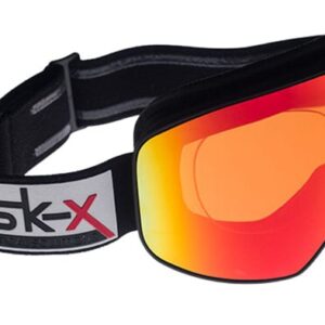Skibrille mit Sehstärke von sk-x. Modell squat.