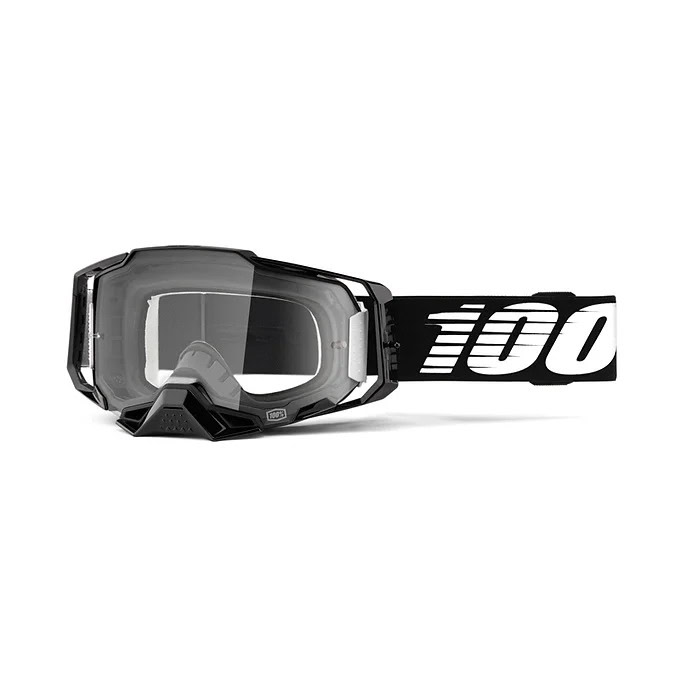 100% Armega optische MX-Brille Fassungsfarbe Schwarz