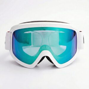 POC Opsin Clarity optische Skibrille Weiß spektris rosé blue-mirror